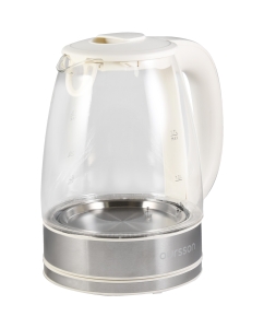 Купить Чайник электрический Oursson KE1744GD/IV 1.7 л белый в E-mobi