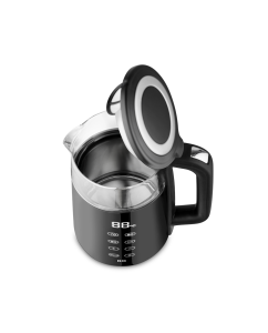 Купить Чайник электрический BQ KT1705P 1.7 л прозрачный, черный  в E-mobi
