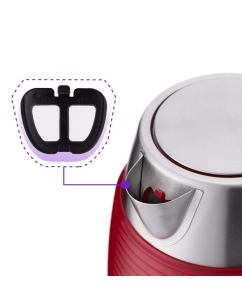 Купить Чайник электрический Kitfort KT-695-2 1.7 л красный, серебристый  в E-mobi