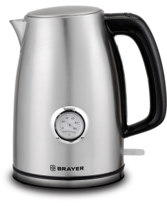 Купить Чайник электрический Brayer BR1022 1.7 л серебристый в E-mobi