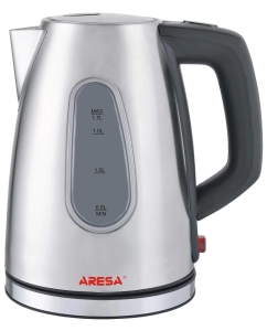 Купить Чайник электрический Aresa AR-3406 1.7 л серебристый в E-mobi