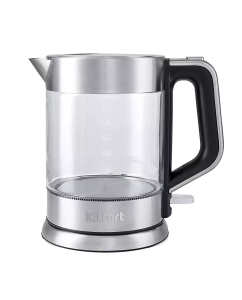 Купить Чайник электрический Kitfort КТ-617 1.5 л серебристый в E-mobi