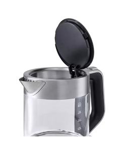 Купить Чайник электрический Kitfort КТ-617 1.5 л серебристый  в E-mobi