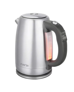 Купить Чайник электрический Marta MT-4564 1.7 л серебристый, серый в E-mobi