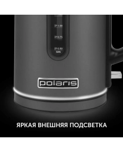 Купить Чайник электрический Polaris PWK 1729CA Water Way Pro 1.7 л серый  в E-mobi