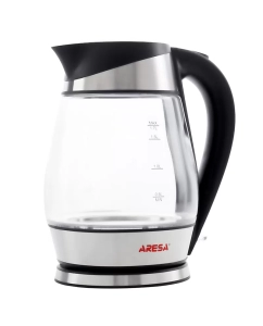 Купить Чайник электрический Aresa AR-3441 1.7 л серебристый, прозрачный  в E-mobi