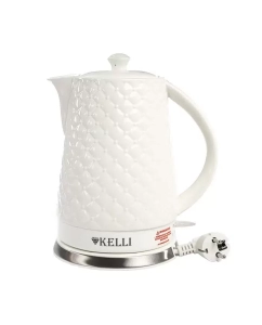 Купить Чайник электрический KELLI KL-1340 2 л белый  в E-mobi