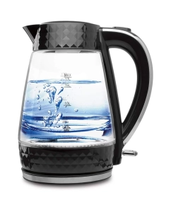 Купить Чайник электрический Polaris PWK 1704CGL 1.7 л черный, прозрачный в E-mobi