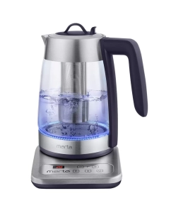 Купить Чайник электрический Marta MT-4554 1.8 л прозрачный, серебристый, фиолетовый в E-mobi