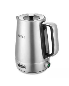 Купить Чайник электрический Kitfort КТ-6182 0.8 л серебристый в E-mobi
