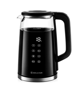 Купить Чайник электрический Brayer BR1037 1.7 л черный в E-mobi