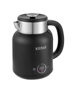 Купить Чайник электрический Kitfort КТ-6196-1 1.5 л черный в E-mobi