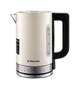 Купить Чайник электрический Brayer BR1068 1.7 л бежевый  в E-mobi