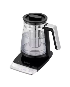 Купить Чайник электрический Kitfort КТ-6187 1.5 л прозрачный, черный в E-mobi