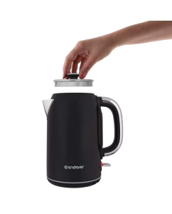 Купить Чайник электрический Endever KR-256S 1.7 л черный  в E-mobi