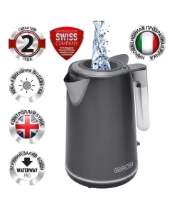 Купить Чайник электрический Polaris PWK 1746CA 1.7 л серый в E-mobi