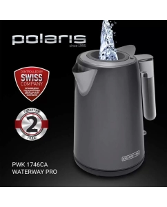 Купить Чайник электрический Polaris PWK 1746CA 1.7 л серый  в E-mobi