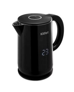 Купить Чайник электрический Kitfort КТ-6173 1.5 л черный в E-mobi