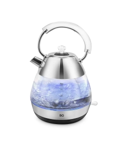 Купить Чайник электрический BQ KT1737G 1.7 л прозрачный, серебристый в E-mobi