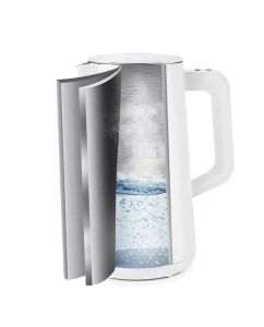 Купить Чайник электрический Kitfort KT-6115-1 1.5 л белый  в E-mobi