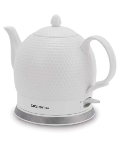 Купить Чайник электрический Polaris PWK 1260CC 1.2 л белый  в E-mobi