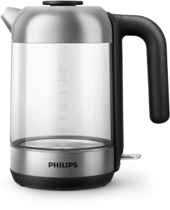 Купить Чайник электрический Philips HD9339/80 1.7 л серебристый в E-mobi