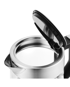 Купить Чайник электрический Kitfort КТ-648 1 л серебристый  в E-mobi