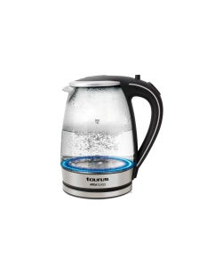 Купить Чайник электрический Taurus Aroa Glass 1.8 л серый, черный в E-mobi