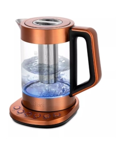 Купить Чайник электрический Kitfort KT-6655 1.6 л коричневый в E-mobi