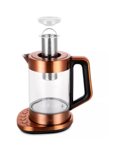 Купить Чайник электрический Kitfort KT-6655 1.6 л коричневый  в E-mobi