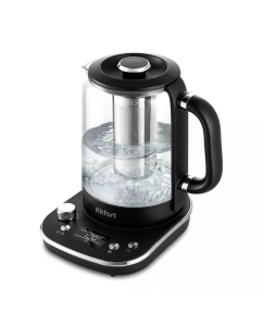 Купить Чайник электрический KITFORT КТ-6157 1.6 л черный в E-mobi