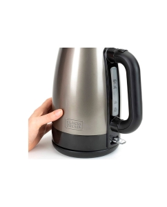 Купить Чайник электрический Black+Decker BXKE2201E 1.7 л коричневый, серебристый  в E-mobi