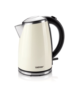 Купить Чайник электрический Zelmer ZCK1274E 1.7 л бежевый в E-mobi
