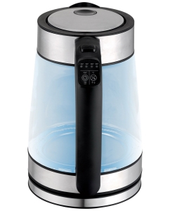 Купить Чайник электрический SLS KET-03 1.7 л прозрачный, серебристый, черный  в E-mobi