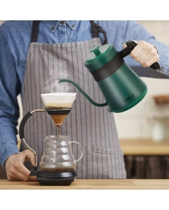 Купить Чайник электрический Kitfort КТ-6631 0.8 л зеленый  в E-mobi