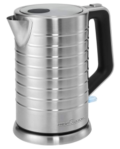 Купить Чайник электрический Profi Cook PC-WKS1119 1.7 л серебристый в E-mobi