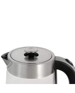 Купить Чайник электрический KITFORT КТ-635 1.7 л черный, серебристый, прозрачный  в E-mobi