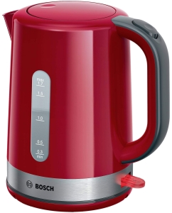 Купить Чайник электрический Bosch TWK6A514 1.7 л красный в E-mobi