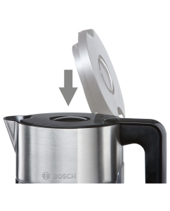 Купить Чайник электрический Bosch Styline 1.5 л черный  в E-mobi