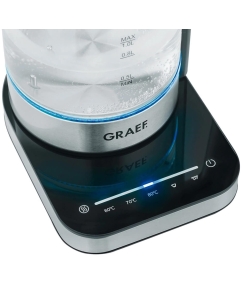 Купить Чайник электрический Graef WK 350 1 л серебристый в E-mobi