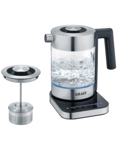 Купить Чайник электрический Graef WK 350 1 л серебристый  в E-mobi