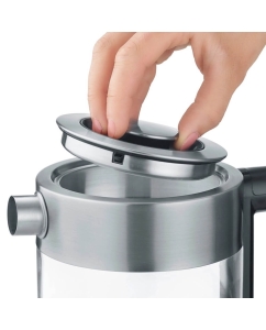 Купить Чайник электрический Graef WK 350 1 л серебристый  в E-mobi