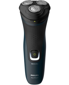 Купить Электробритва Philips S1121/41 (2 PIN) синий, черный  в E-mobi