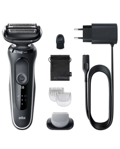 Купить Электробритва Braun 51-W1600S белый, черный в E-mobi