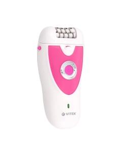 Купить Эпилятор VITEK VT-2244 белый, розовый  в E-mobi