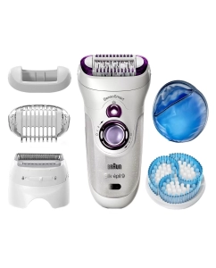 Купить Эпилятор Braun SES 9-735 белый, фиолетовый в E-mobi