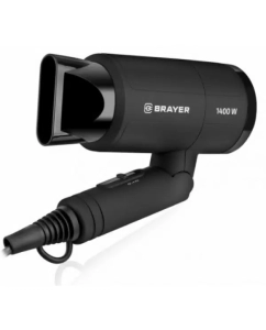 Купить Фен Brayer BR-3040 1400 Вт черный  в E-mobi