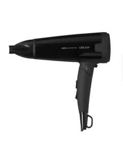 Купить Фен DEXP HD-5927 2000 Вт черный в E-mobi
