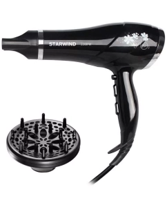 Купить Фен StarWind SHP5816 Black в E-mobi