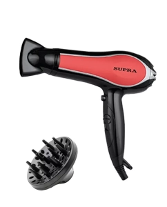 Купить Фен Supra PHS-2206L 2200 Вт красный, черный  в E-mobi